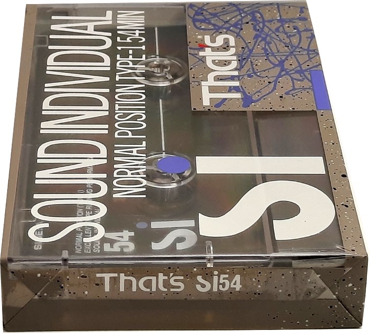 Compact Cassette Thats Si Sound Individual 54 Type I Normal 1988 Japan