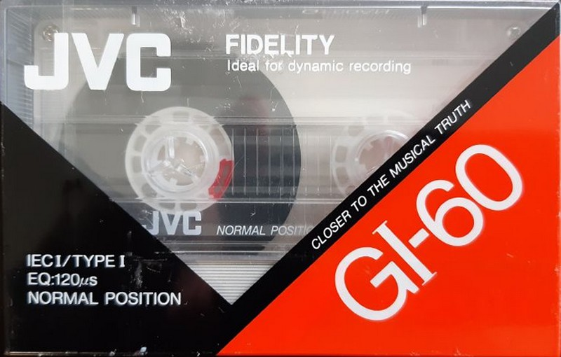 Compact Cassette:  JVC - GI 60