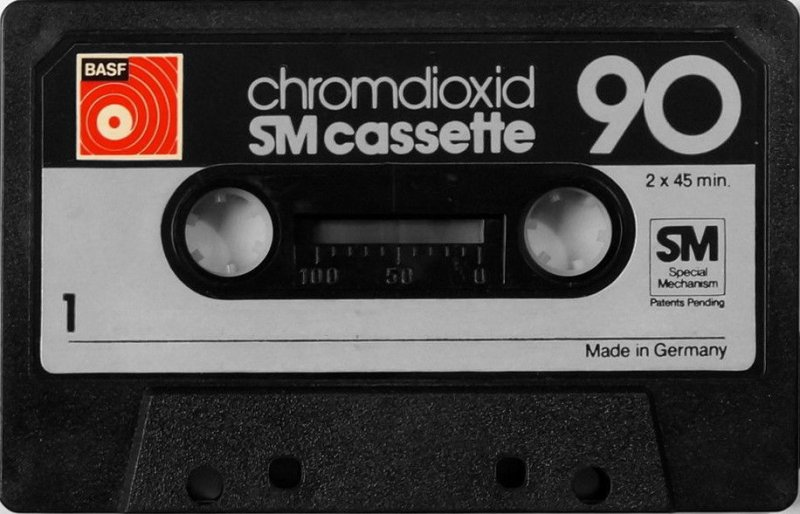 Compact Cassette: BASF  - Chromdioxid 90