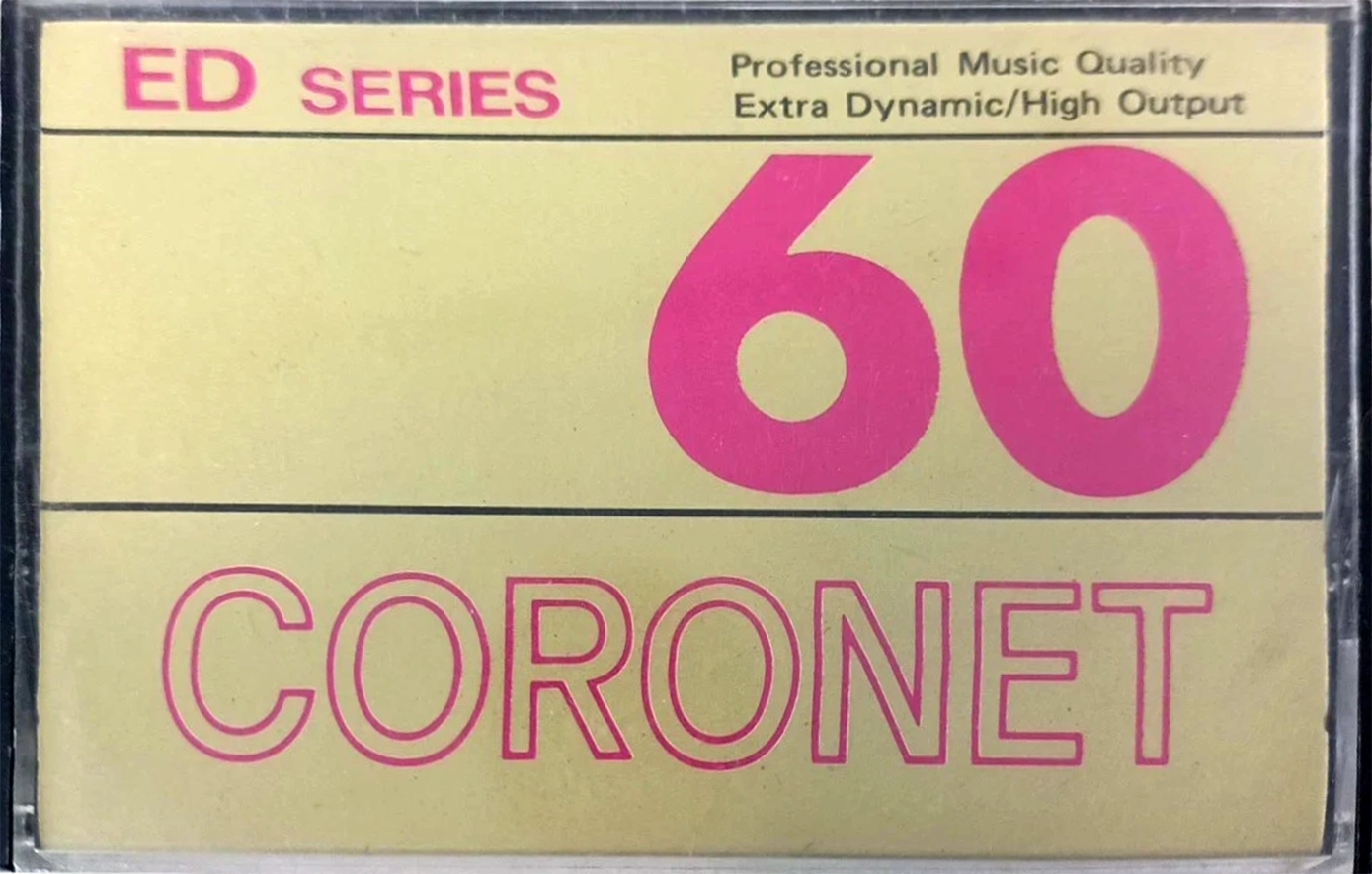 Compact Cassette Coronet ED 60 Type I Normal Europe