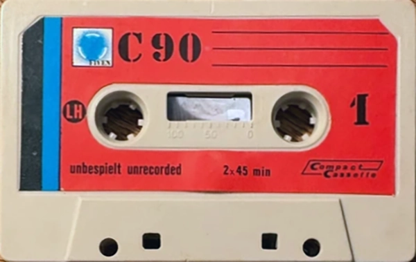 Compact Cassette Fiven 90 "LH" Type I Normal Germany