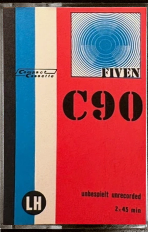 Compact Cassette Fiven 90 "LH" Type I Normal Germany