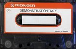 Compact Cassette Pioneer Demonstration Tape 1975 Japan