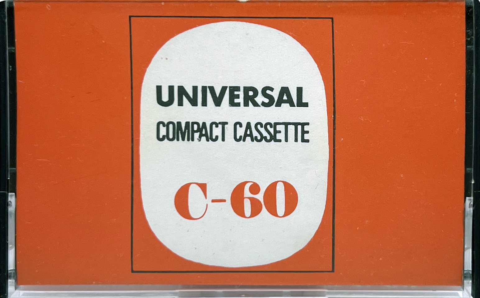 Compact Cassette Universal 60 Type I Normal 1978 Hong Kong