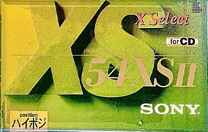 Compact Cassette: Sony  - XS II 54