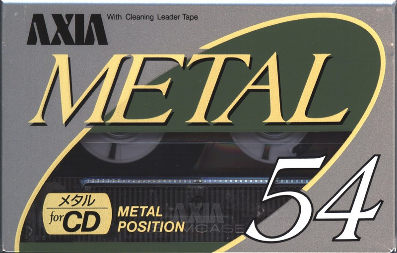 Compact Cassette: FUJI AXIA - Metal 54