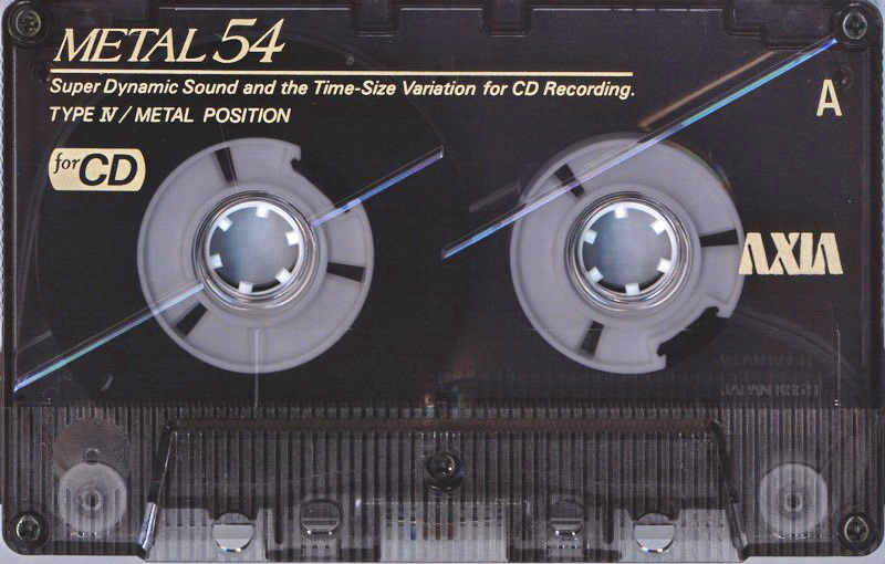 Compact Cassette: FUJI AXIA - Metal 54