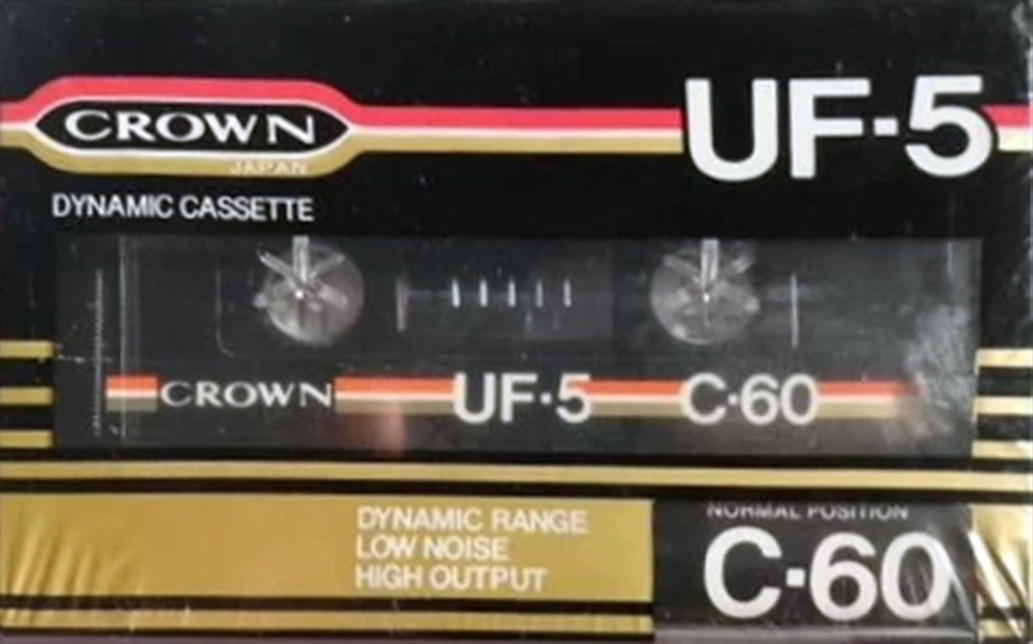 Compact Cassette Crown / Crown Radio Corporation UF-5 60 Type I Normal 1983 Europe