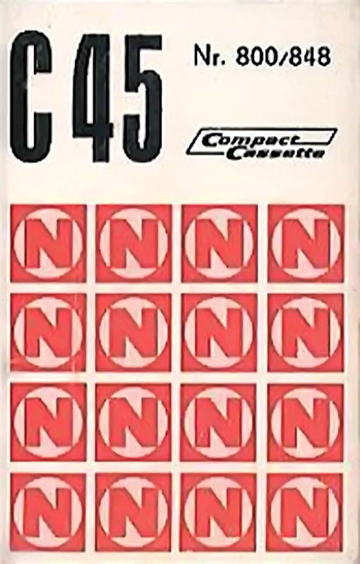 Compact Cassette Neckermann 45 Type I Normal 1975 Germany