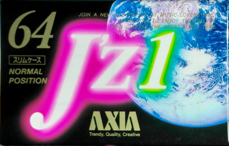 Compact Cassette AXIA J`z 1 64 "JZ1A 64" Type I Normal 1992 Japan