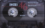 Compact Cassette Sony CDit II 46 Type II Chrome 1994 Europe