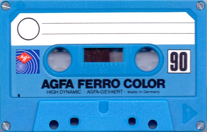 Compact Cassette AGFA Ferrocolor 90 Type I Normal 1978 Europe
