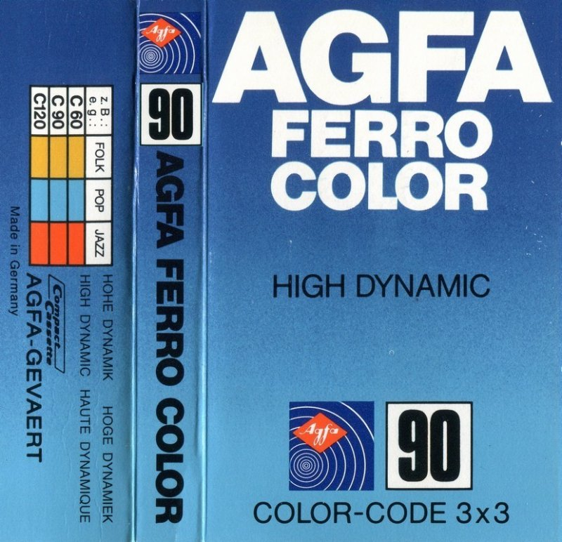 Compact Cassette: AGFA  - Ferrocolor 90