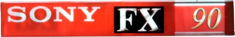 Compact Cassette Sony FX 90 "C-90FX1C" Type I Normal 1998 Europe