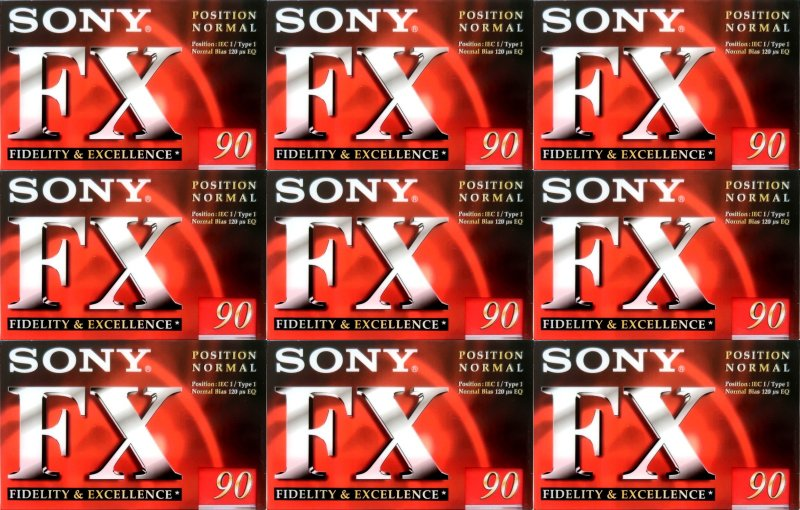 Compact Cassette: Sony  - FX 90