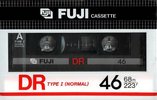 Compact Cassette Fuji DR 46 Type I Normal 1983 Europe, USA