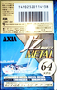 Compact Cassette AXIA J`z Metal 64 "JZMC 64" Type IV Metal 1995 Japan