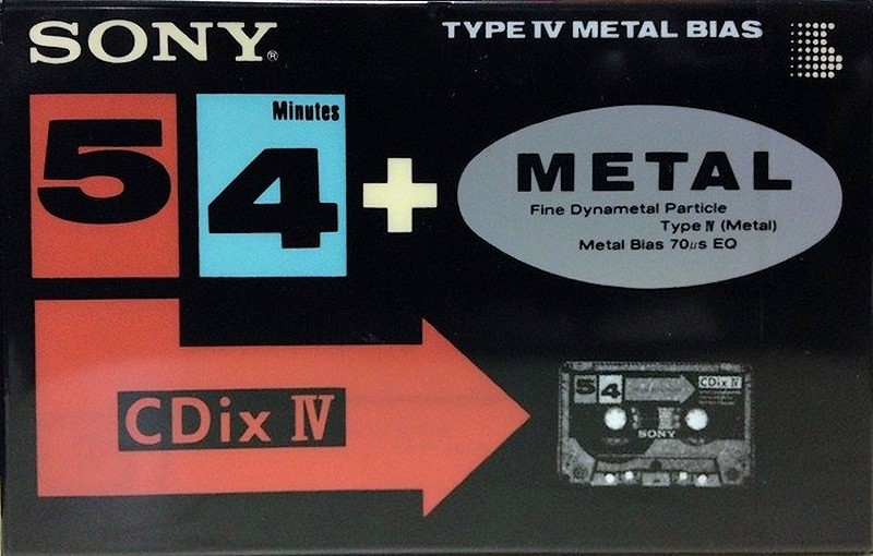 Compact Cassette: Sony  - CDit IV 54