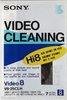 Video8, Hi8, Digital8 Sony "V8-25CLH" Cleaning Cassette 1986 North America