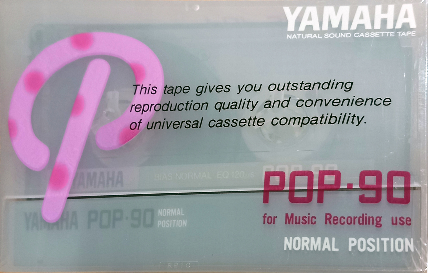 Compact Cassette Yamaha POP 90 Type I Normal 1986 Japan