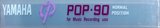 Compact Cassette Yamaha POP 90 Type I Normal 1986 Japan