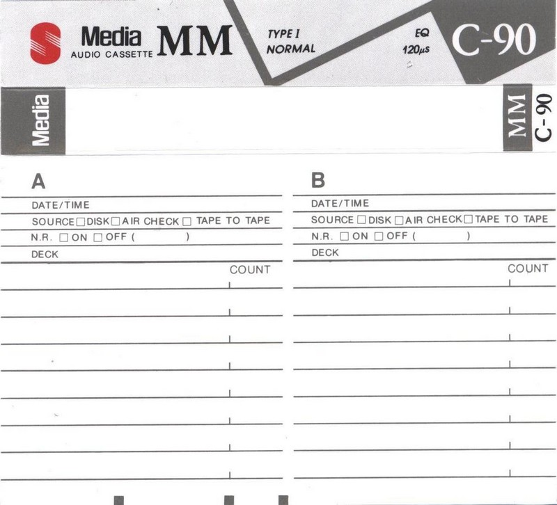 Compact Cassette: Saehan Media -  90