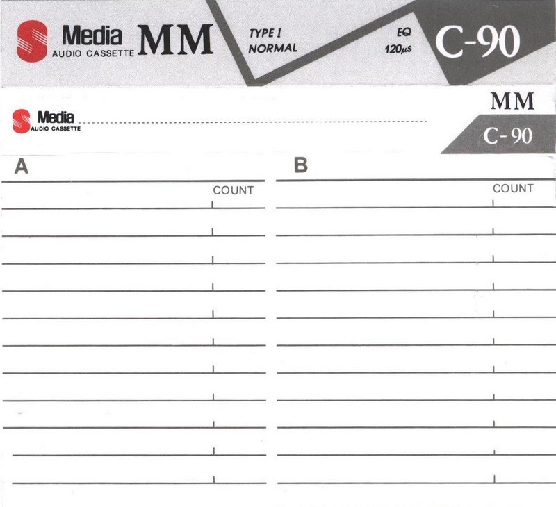 Compact Cassette: Saehan Media -  90