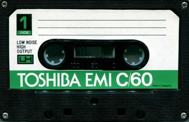 Compact Cassette Toshiba EMI 60 Type I Normal 1973 Japan