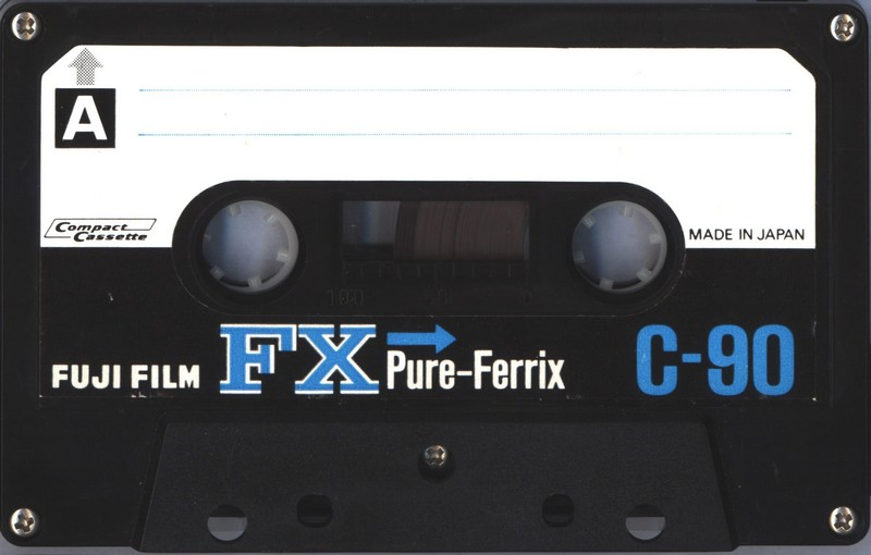 Compact Cassette Fuji Film FX 90 Type I Normal 1974 Japan