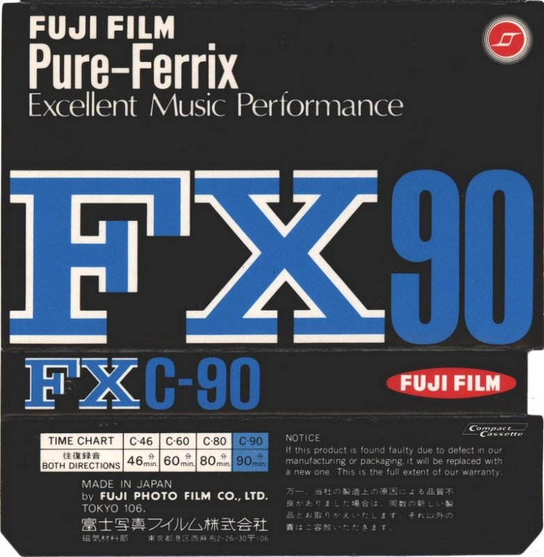 Compact Cassette: FUJI Fuji - FX 90