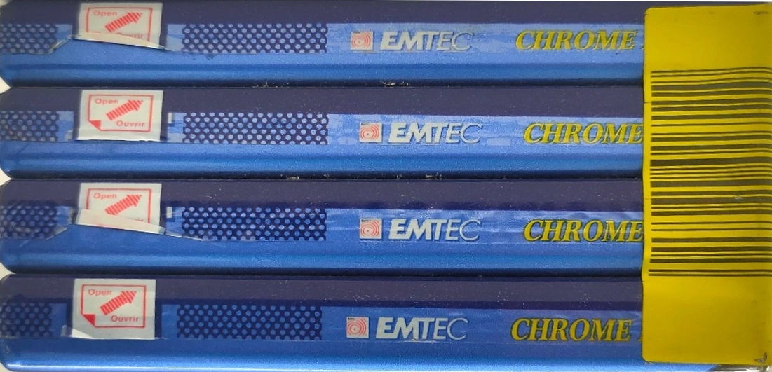 4 pack Emtec CE II Chrome Extra 90 Type II Chrome 2004 Europe
