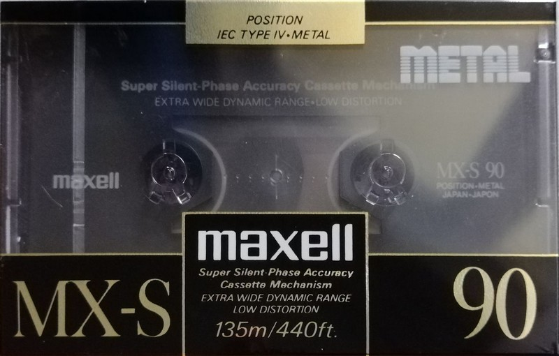 Compact Cassette: Maxell / Hitachi Maxell - MX-S 90