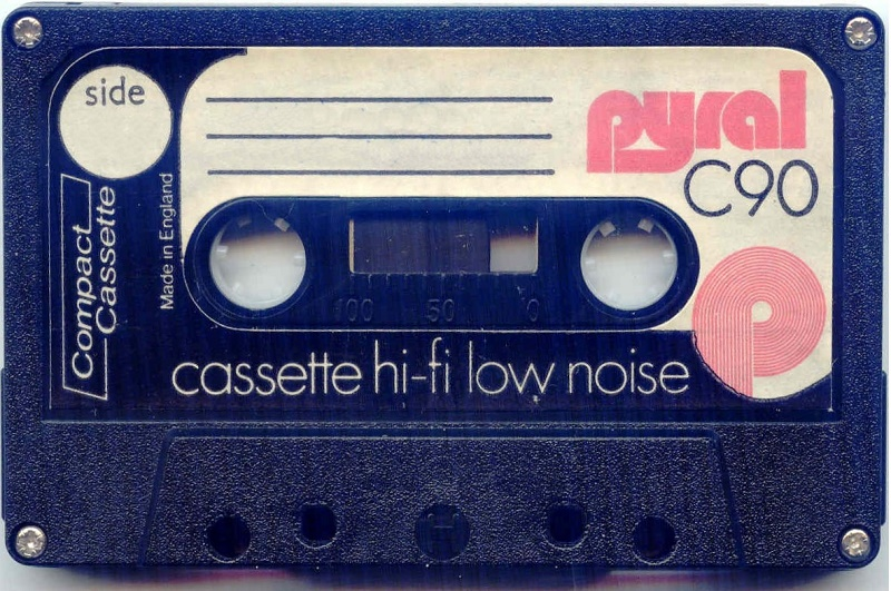 Compact Cassette Pyral 90 Type I Normal 1975 UK