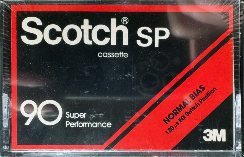 Compact Cassette Scotch SP 90 Type I Normal 1982 Unknown Country