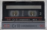 Compact Cassette Sonovox Cr II 90 Type II Chrome 1983 Portugal