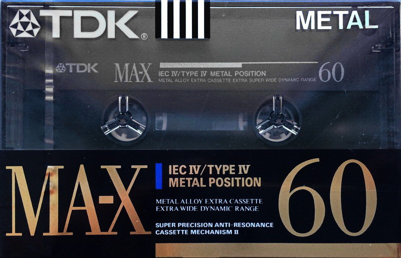 Compact Cassette: TDK  - MA-X 60