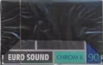 Compact Cassette Euro Sound 90 Type II Chrome Germany