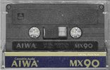 Compact Cassette Aiwa MX 90 Type IV Metal 1982 Worldwide