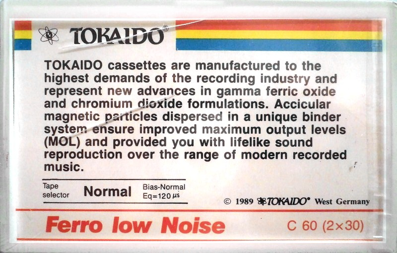 Compact Cassette: Unknown Tokaido -  60