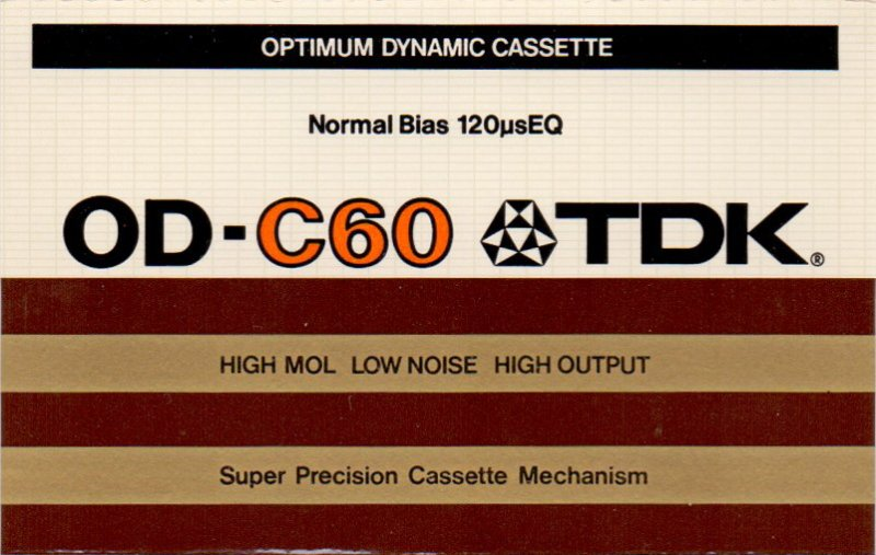 Compact Cassette: TDK  - OD 60