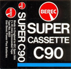 Compact Cassette Berec Super 90 Type I Normal 1980 UK