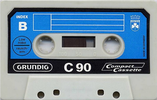 Compact Cassette Grundig 90 Type I Normal 1969 Germany