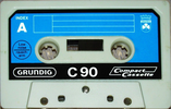 Compact Cassette Grundig 90 Type I Normal 1969 Germany