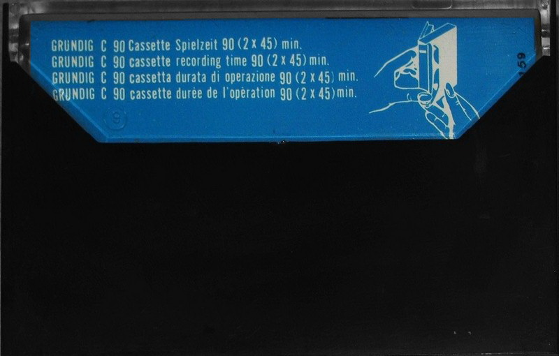 Compact Cassette Grundig 90 Type I Normal 1969 Germany