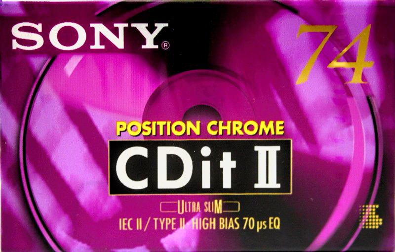 Compact Cassette: Sony  - CDit II 74