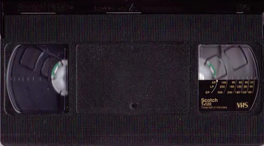 VHS, Video Home System Scotch HGX Plus 120 Type I Normal USA