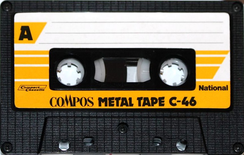Compact Cassette National Compos 46 Type IV Metal 1979 Japan