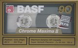 Compact Cassette BASF Chrome Maxima II 90 Type II Chrome 1990 Europe