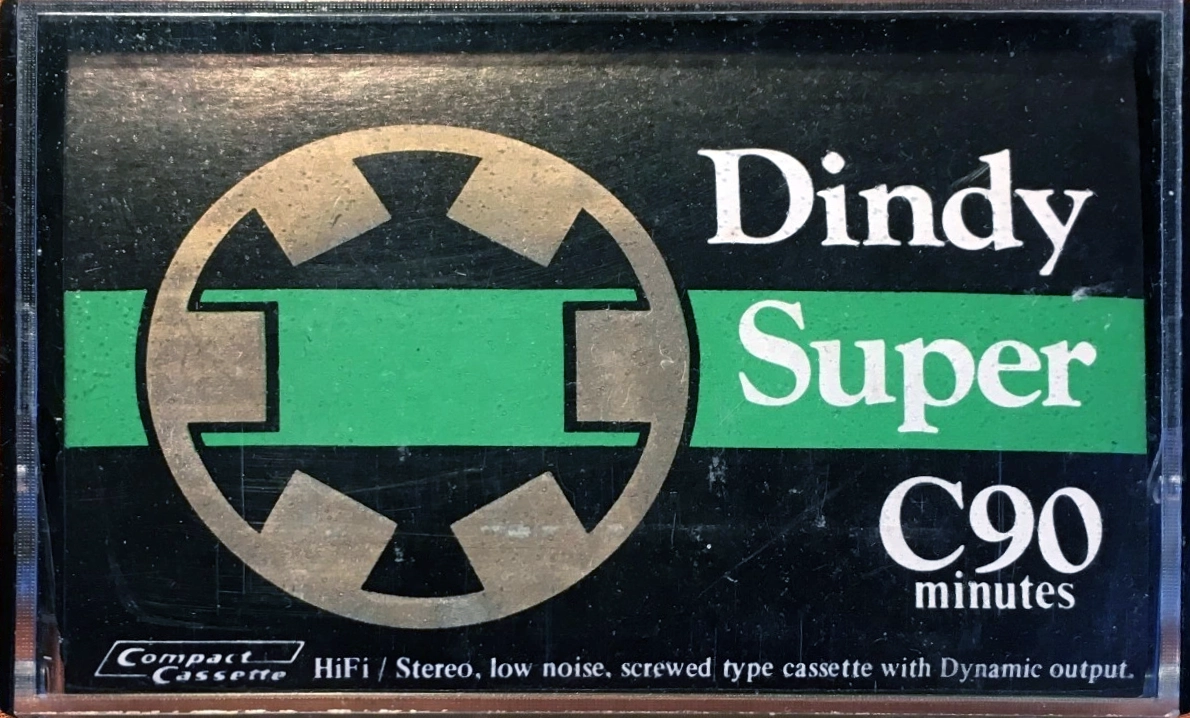 Compact Cassette Dindy Super 90 Type I Normal 1976 Europe