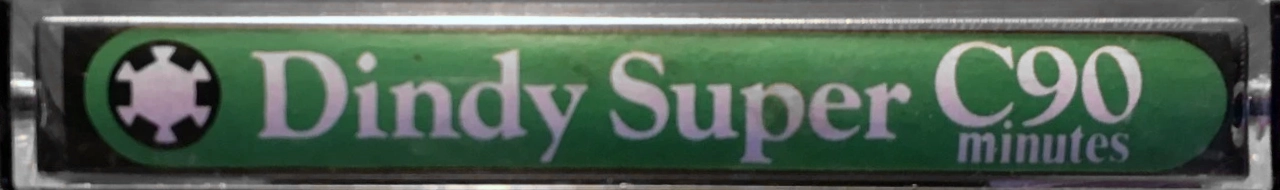 Compact Cassette Dindy Super 90 Type I Normal 1976 Europe